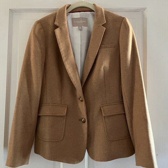 Banana Republic Blazer Camel 4P - Picture 1 of 9